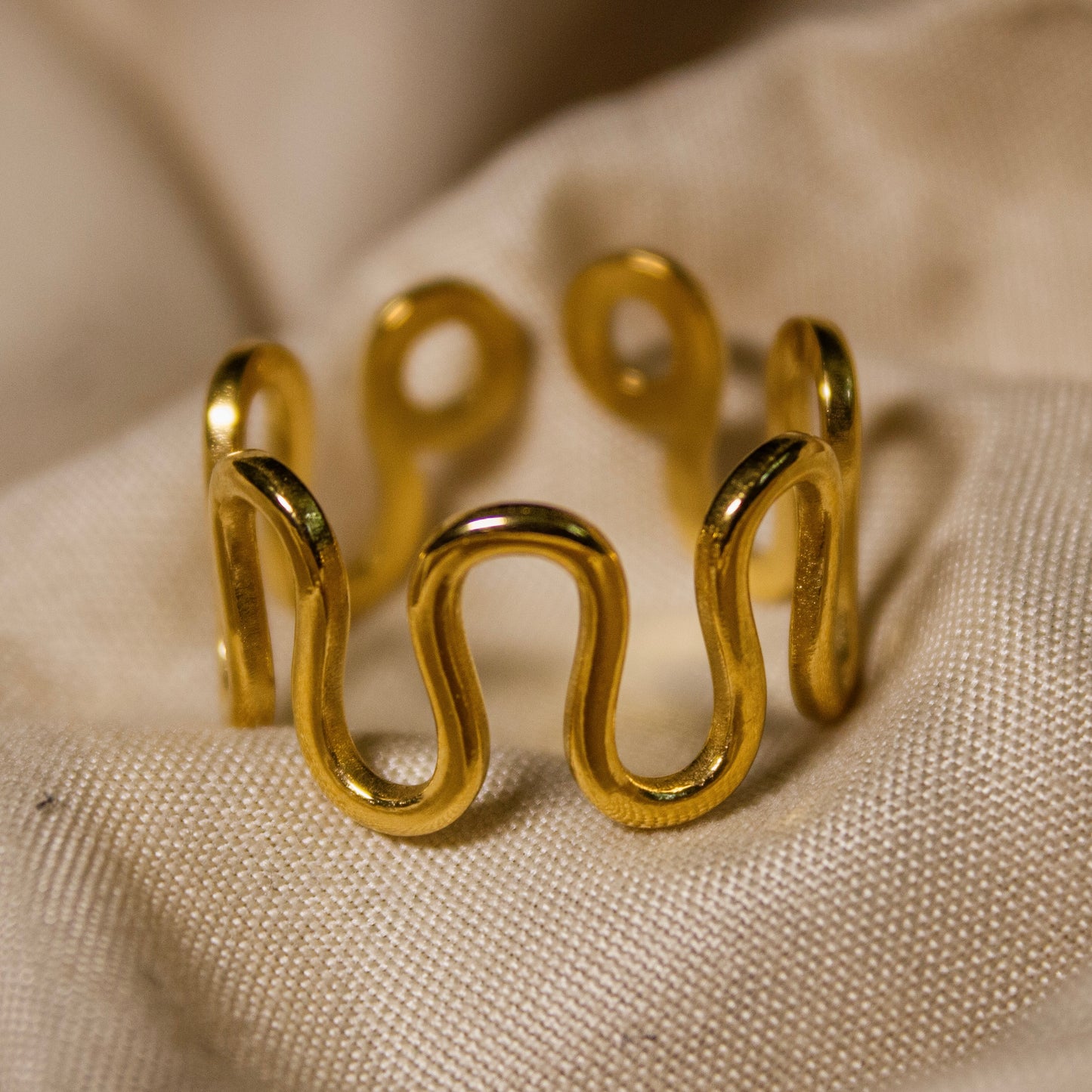 Bague géométrique