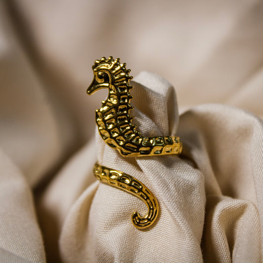 Bague hippocampe