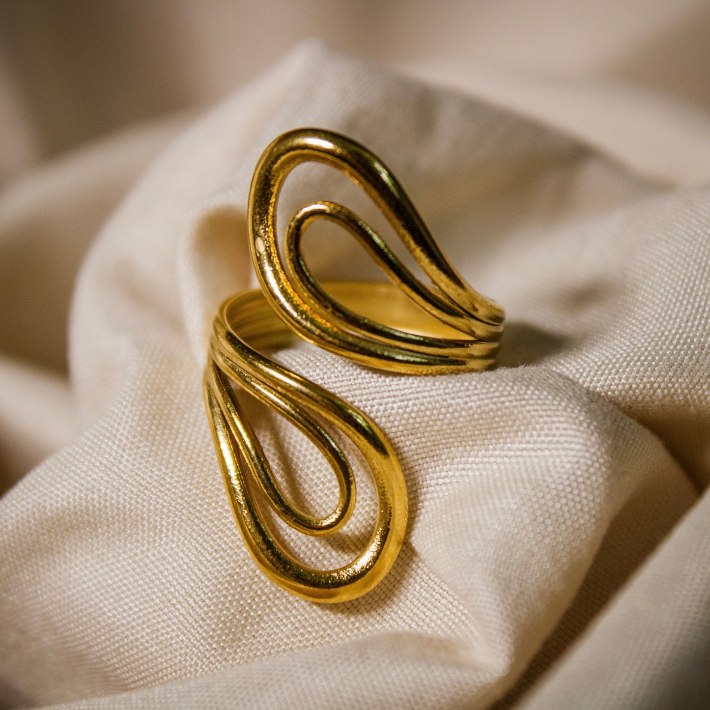 Bague géométrique