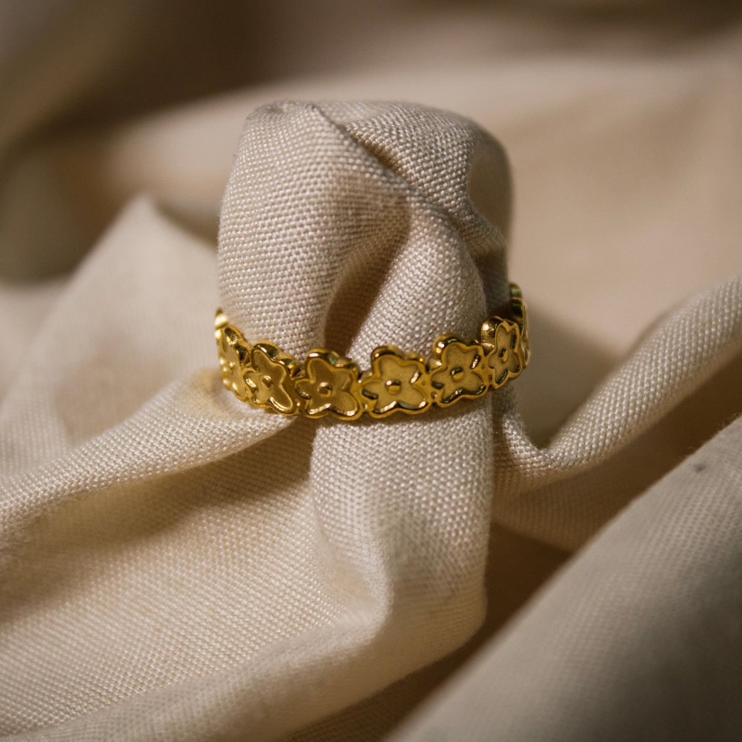Bague fleurs