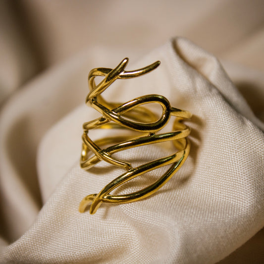 Bague géométrique