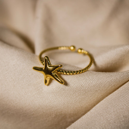 Bague étoile de mer