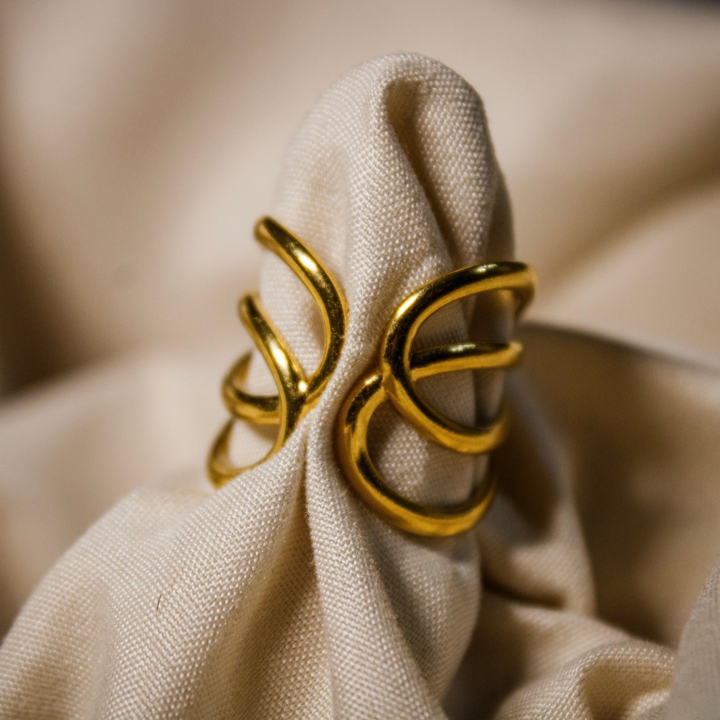 Bague géométrique