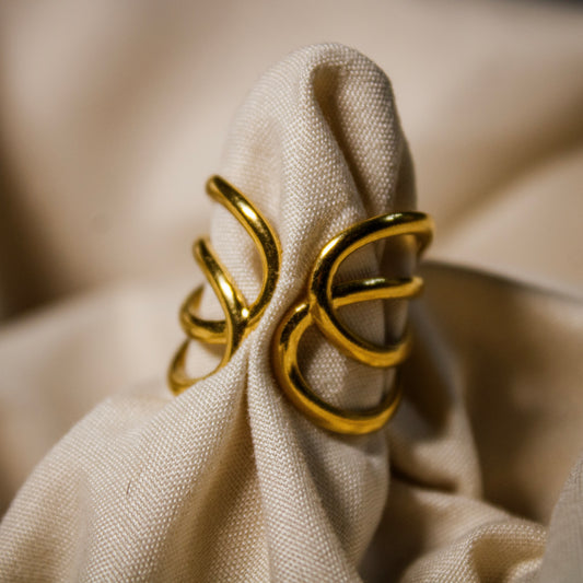 Bague géométrique
