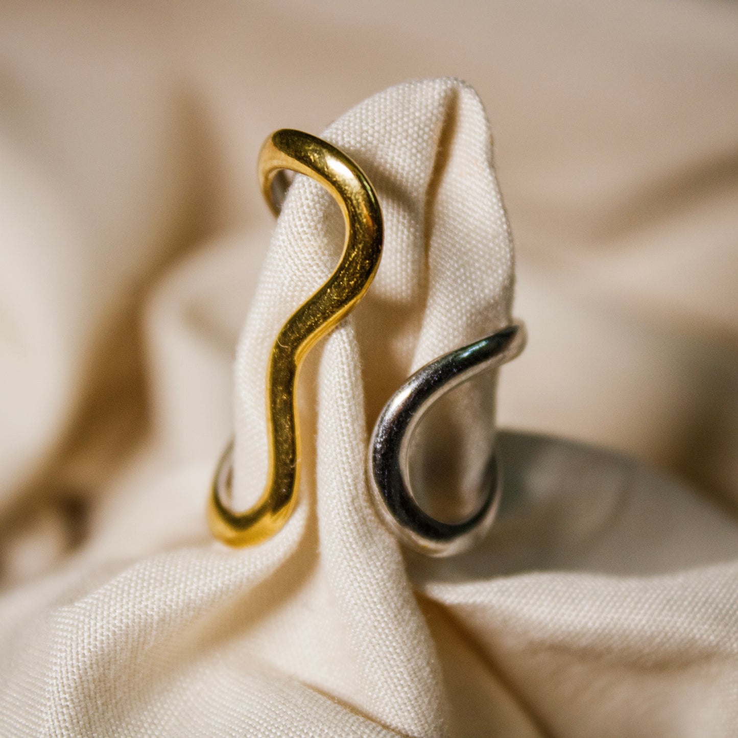 Bague géométrique