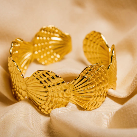 Manchette coquillages