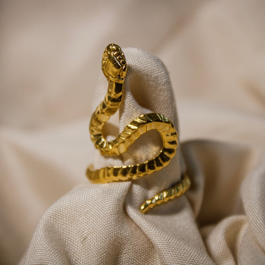 Bague serpent